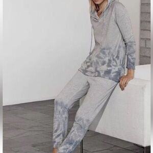 JOHNNY WAS Mira Lounge Jogger by Calme Grey Women Size XS NWOT